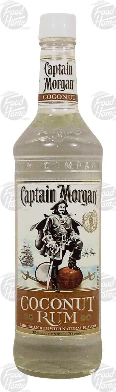 Captain Morgan  coconut flavor carribean rum, 35% alc. by vol. Full-Size Picture